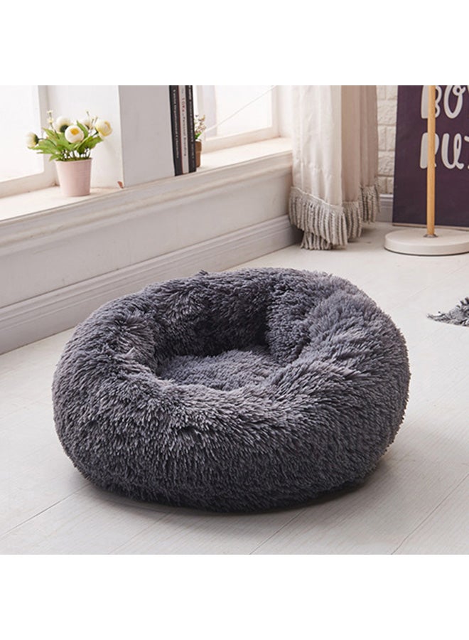 سرير للقطط والكلاب بتصميم دونت رمادي داكن 28x20x8سم - Image 2