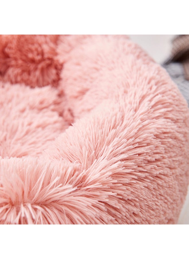 Ultra Soft Fur Cat Bed Skin Pink 25x20x8cm - Image 4