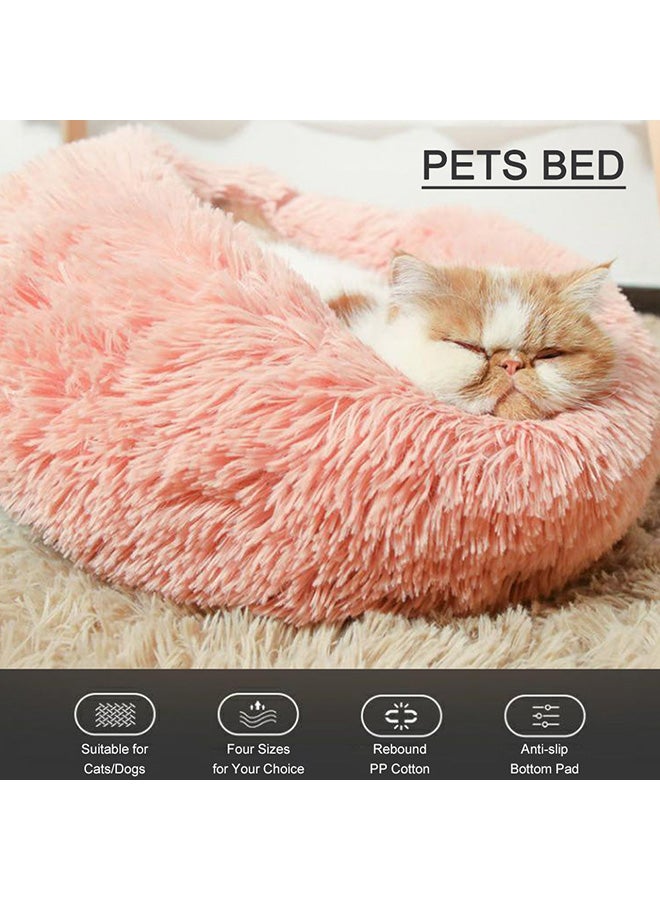 سرير للقطط والكلاب بتصميم دونت وردي 35x20x8سم - Image 4