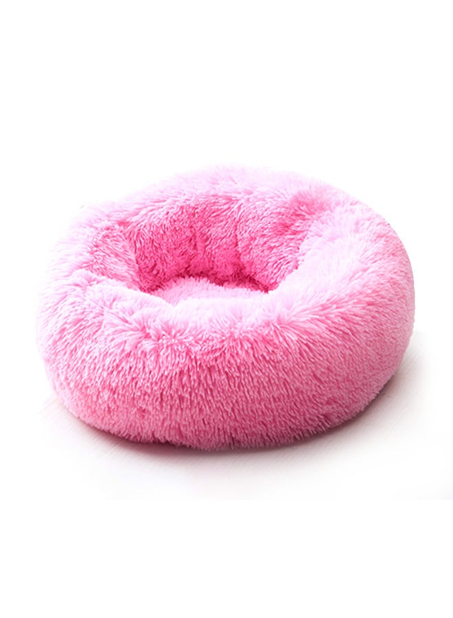 Ultra Soft Fur Cat Bed Pink 30x20x8cm - Image 4