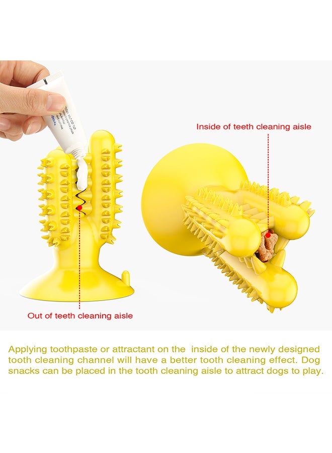 Dog Chew Toy Yellow 13x9.5x9.5cm - Image 2