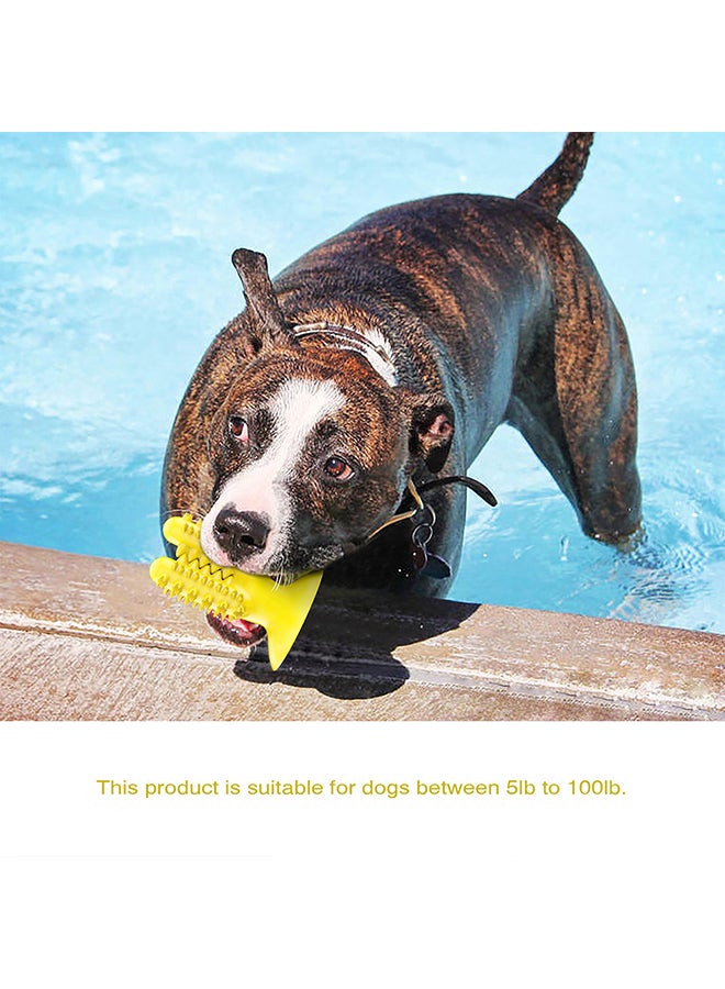 Dog Chew Toy Yellow 13x9.5x9.5cm - Image 4