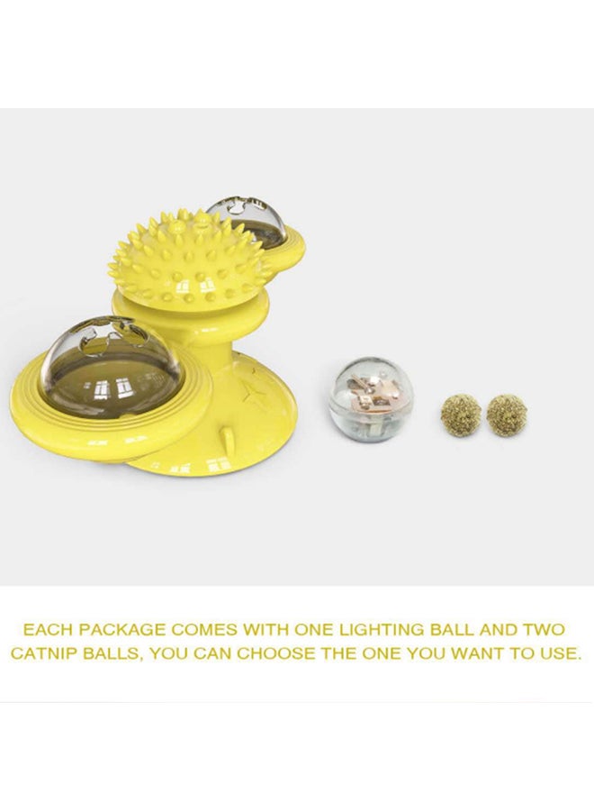 Rotated Windmill Pet Toy Green 15.8x7.4x6.9cm - Image 5