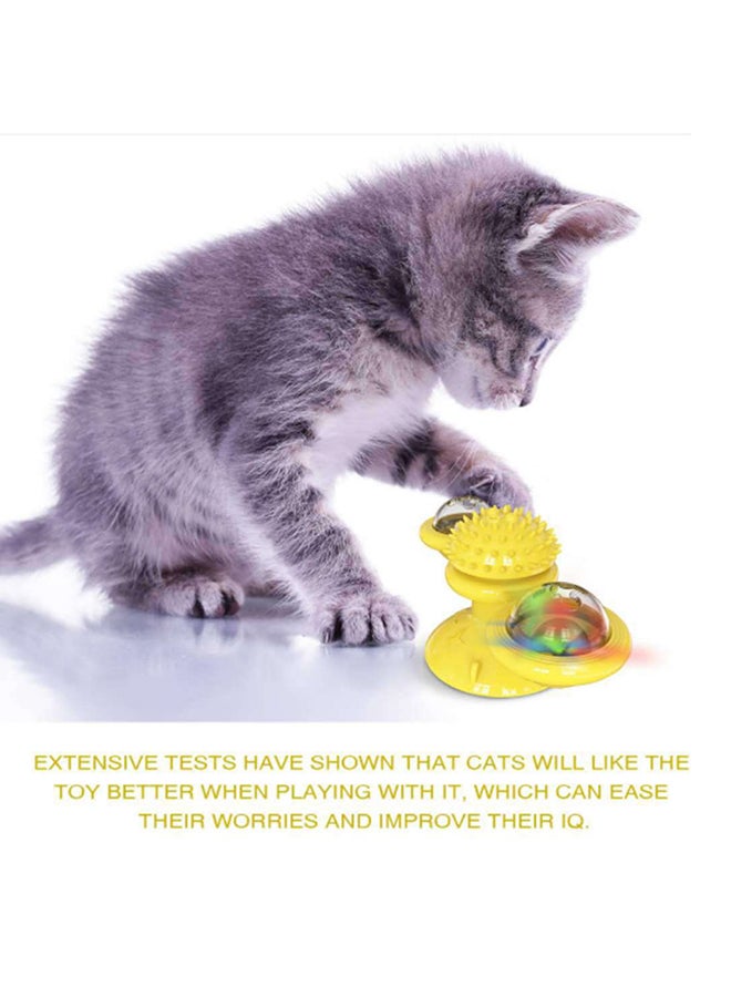 Rotated Windmill Pet Toy Green 15.8x7.4x6.9cm - Image 3