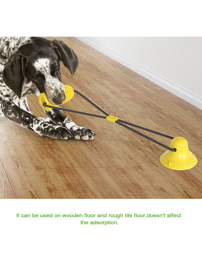 Generic Molar Bite Toy Dog Chewing Toy Yellow 18x13x5cm  - Image 4