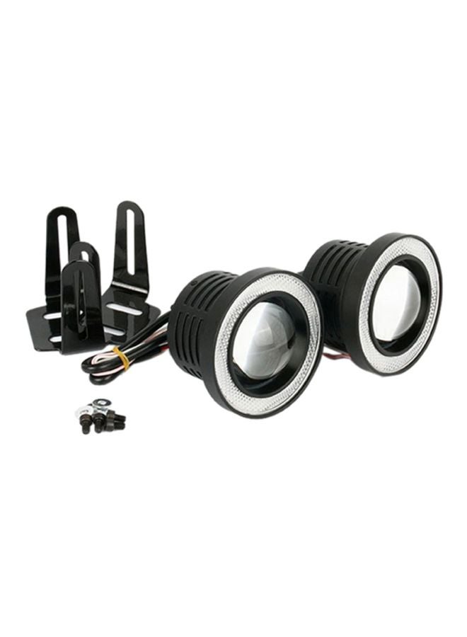 OUTAD 2-Piece Angel Eyes Daytime Running Car Light - Image 1