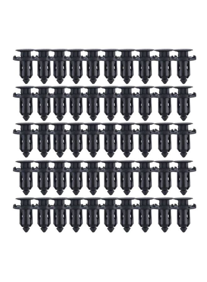 OUTAD 50-Piece Car Rivet Fastener Trim Panel Clip - Image 1