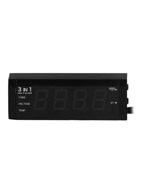 3-In-1 Thermometer Voltage Meter