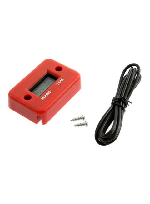 LCD Inductive Digital Hour Meter Gauge