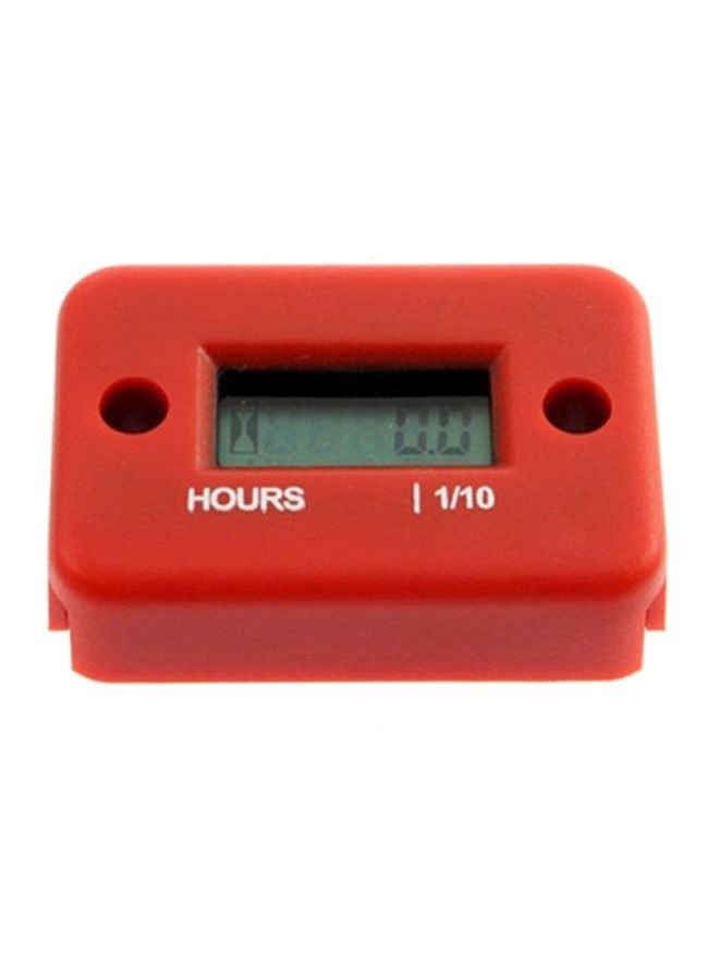 LCD Inductive Digital Hour Meter Gauge