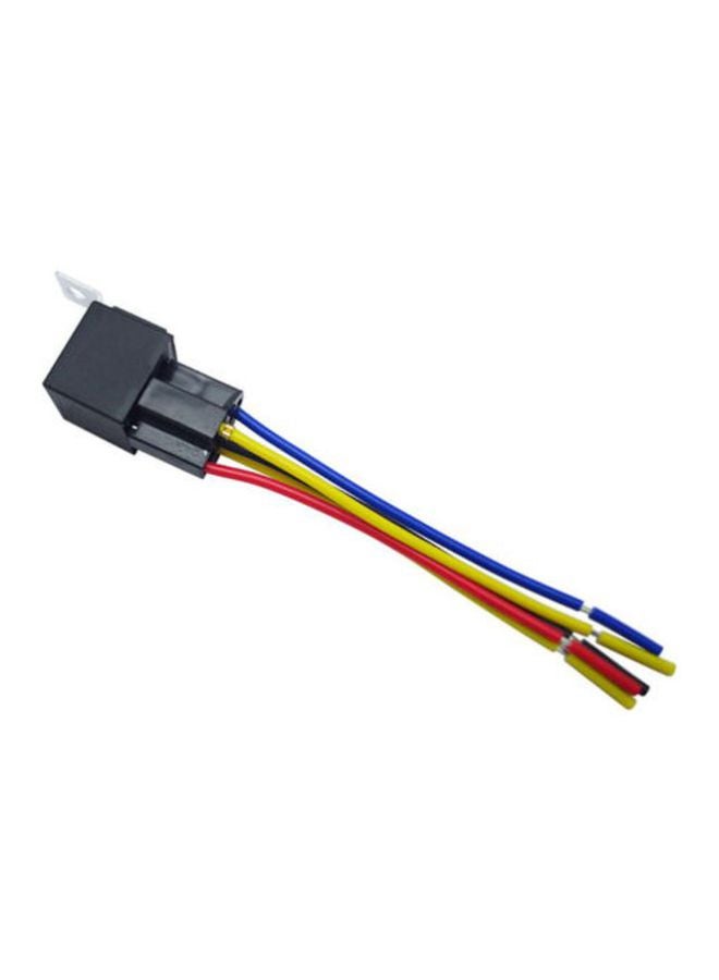OUTAD 5-Piece Automotive Relay With Harness Socket Wires - Image 3