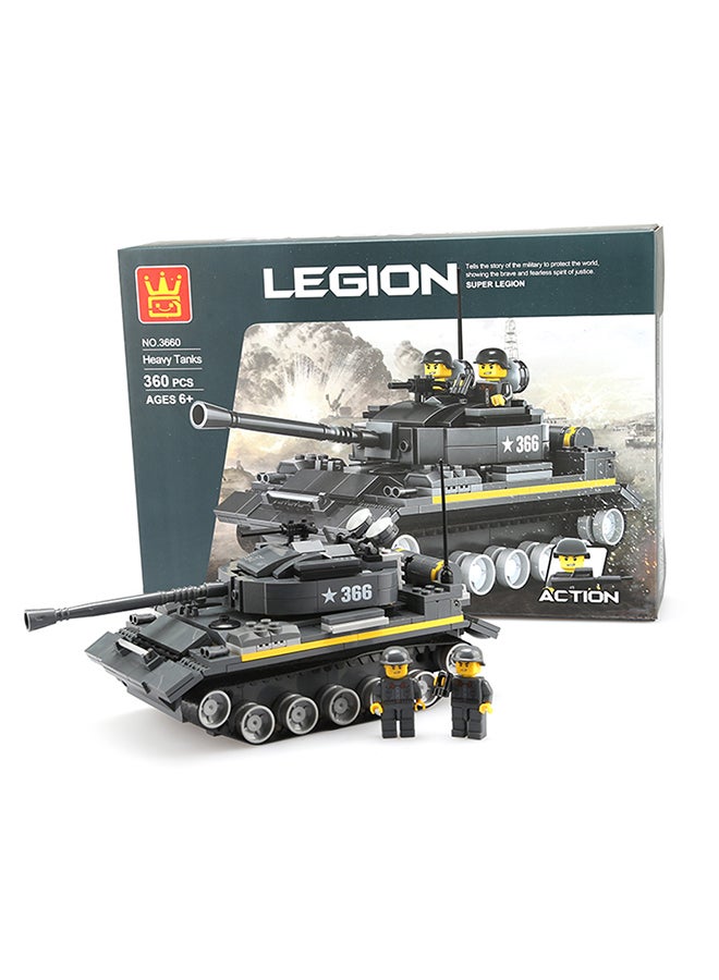 wange 3660 Heavy Tank Toy Model 6+ Years  - Image 5