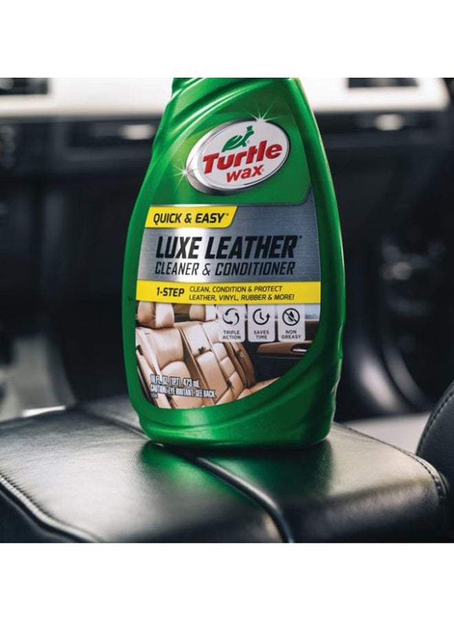 Turtle wax Luxe Leather Cleaner And Conditioner  - Image 5