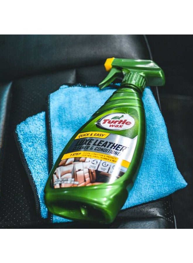 Turtle wax Luxe Leather Cleaner And Conditioner  - Image 4