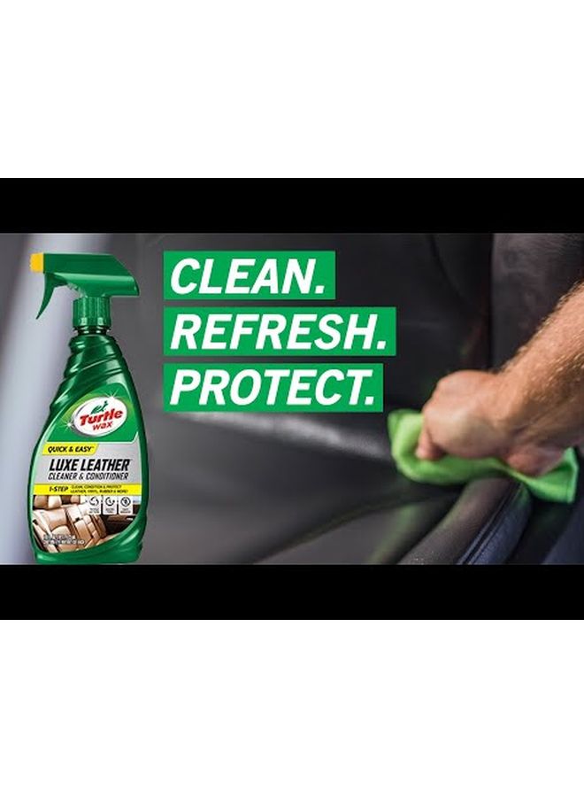 Turtle wax Luxe Leather Cleaner And Conditioner  - Image 2