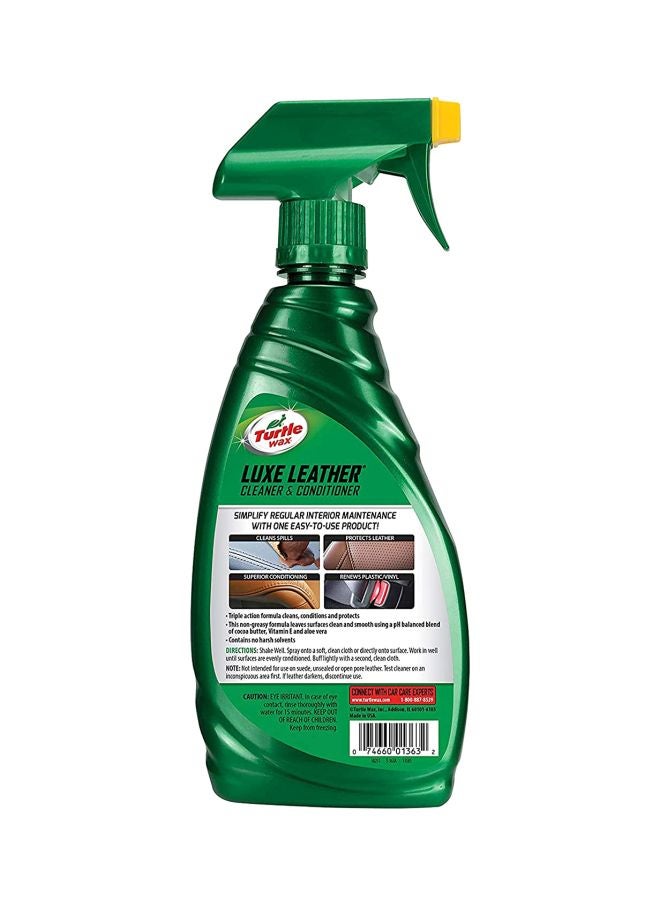 Turtle wax Quick And Easy Luxe Leather Cleaner And Conditioner  - Image 2
