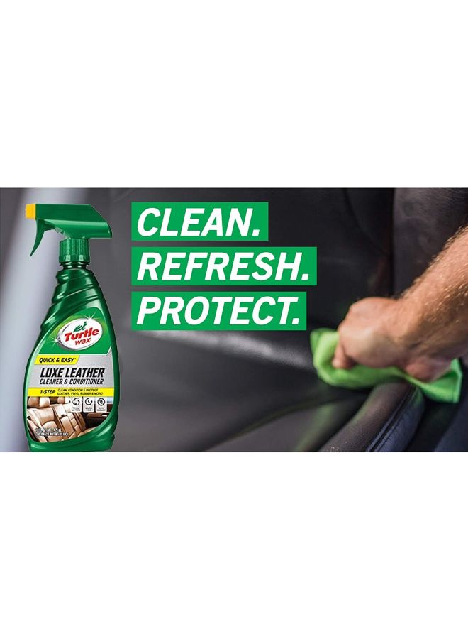 Turtle wax - Quick And Easy Luxe Leather Cleaner And Conditioner - Image 1