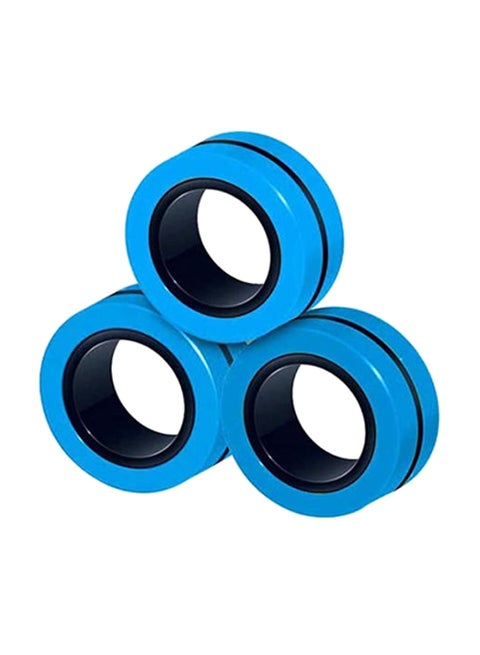 3 Piece Fidget Spinner Anti Stress Magnetic Rings cmcm