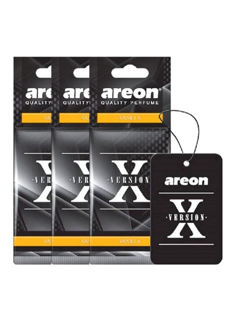 Pack Of 3 X Version Car Perfume Set-Vanilla