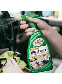 Turtle wax Quick And Easy Luxe Leather Cleaner And Conditioner  - Image 3