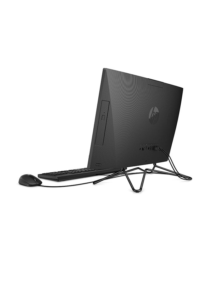 HP - 200G4 All-In-One Desktop With Full HD 21.5-Inch Display, Core i3 Processor/4GB RAM/256GB SSD/Intel UHD Graphics With Keyboard And Mouse Grey - Image 1
