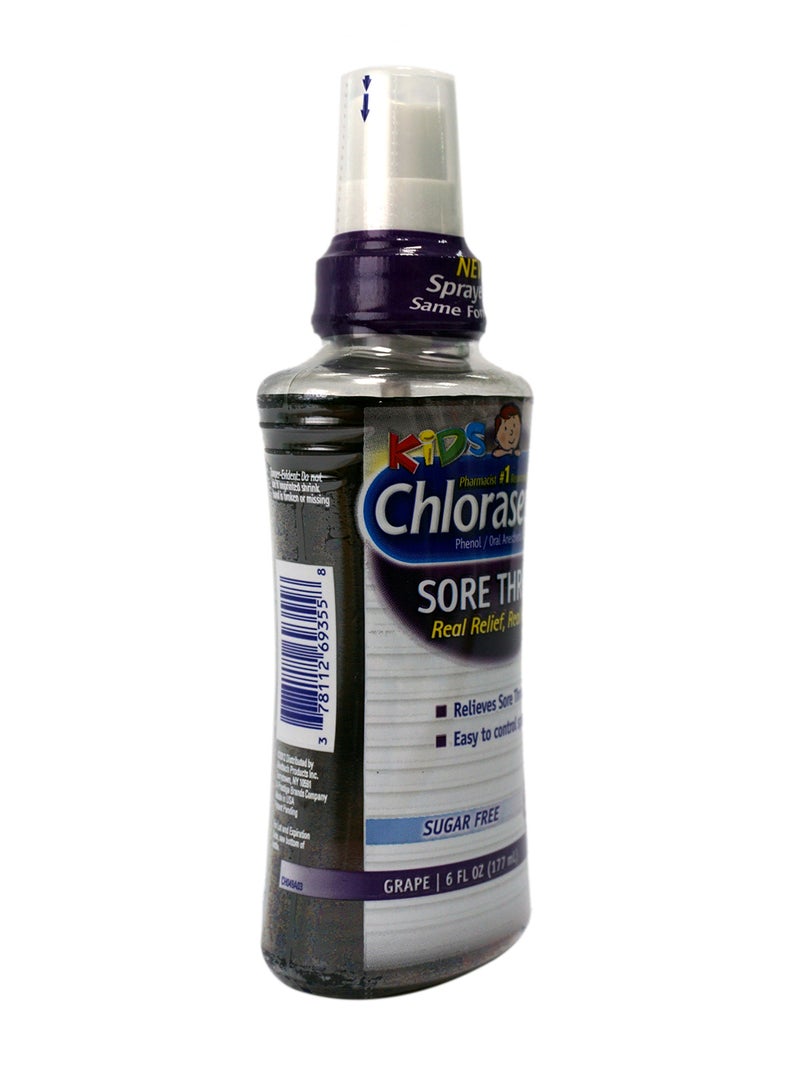 Chloraseptic - Kids Sore Throat Spray - Grapes - Image 1