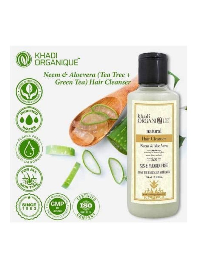 كادي أورجانيك مجموعة من عبوتين منظف الشعر بالنيم والألوفيرا 420ملليلتر - Image 3