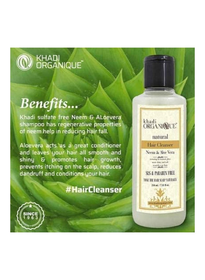 كادي أورجانيك مجموعة من عبوتين منظف الشعر بالنيم والألوفيرا 420ملليلتر - Image 5