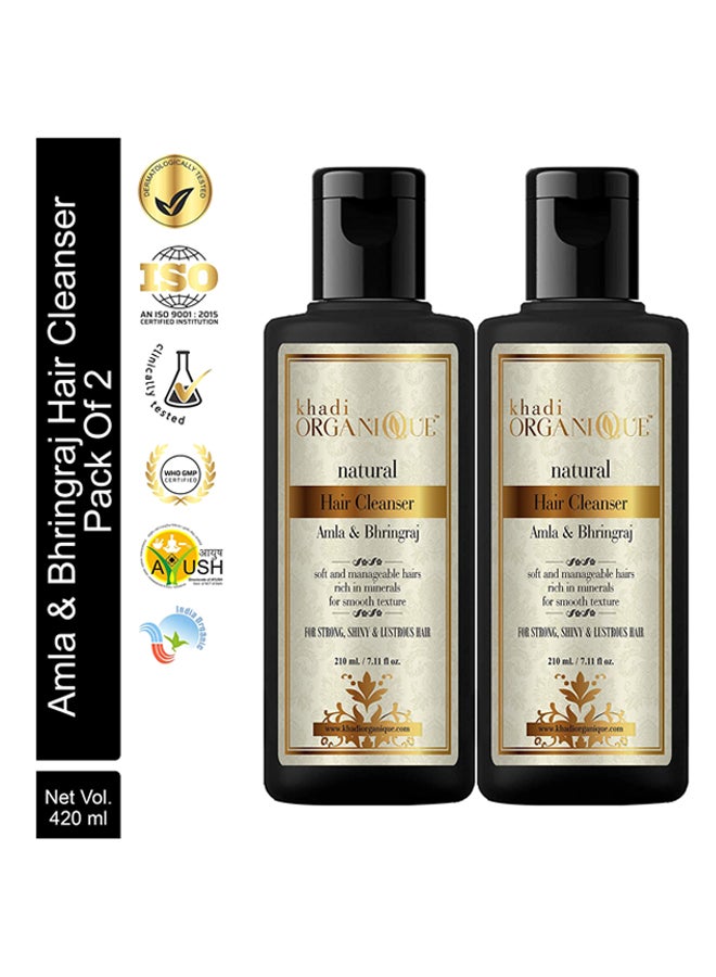 كادي أورجانيك مجموعة منظف الشعر أملا وبرينجراج مكونة من عبوتين 420ملليلتر - Image 2