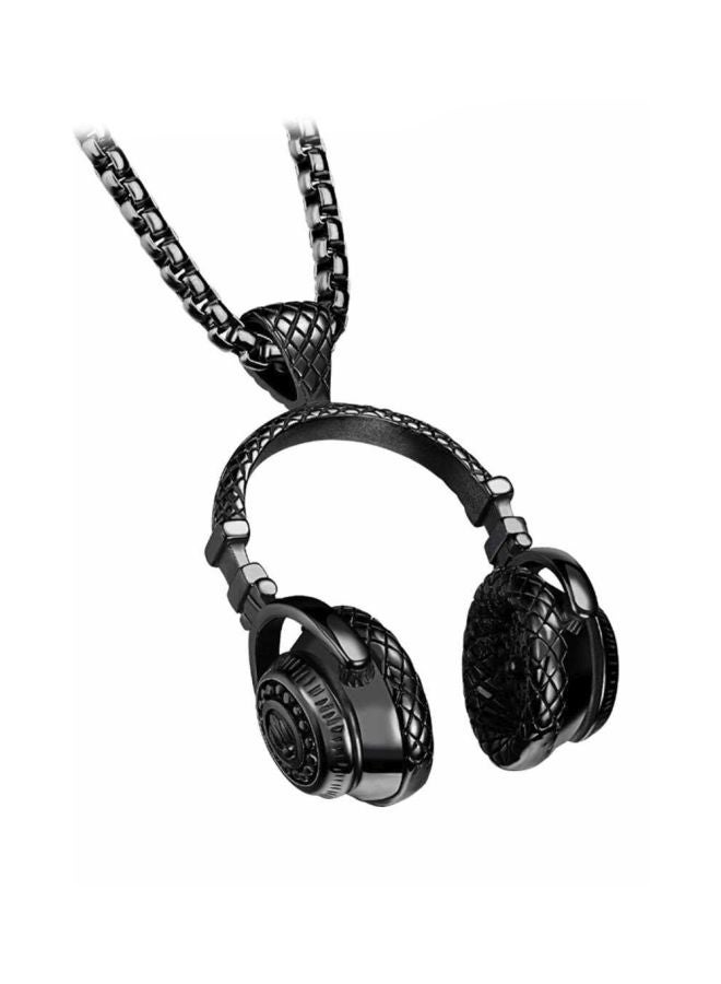 QiaoKai Headphones Design Necklace Pendant 