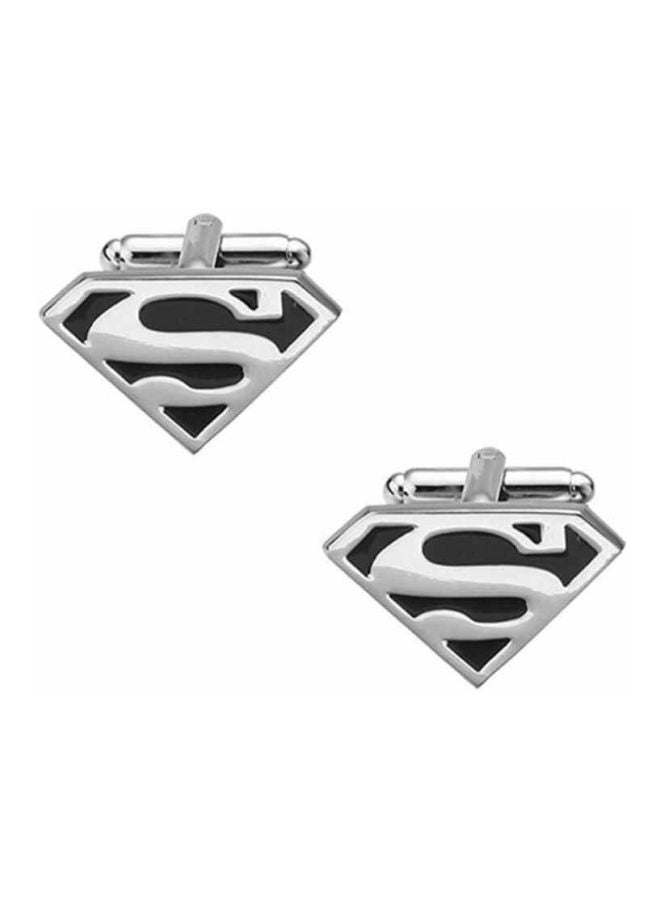 QiaoKai - Superman Logo Cufflinks - Image 1