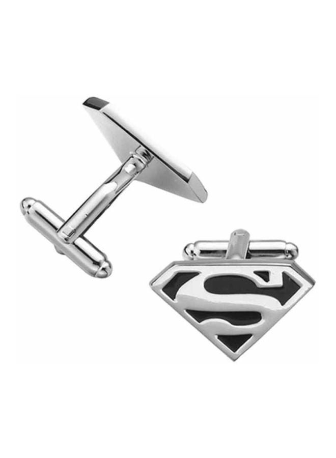 QiaoKai - Superman Logo Cufflinks - Image 1