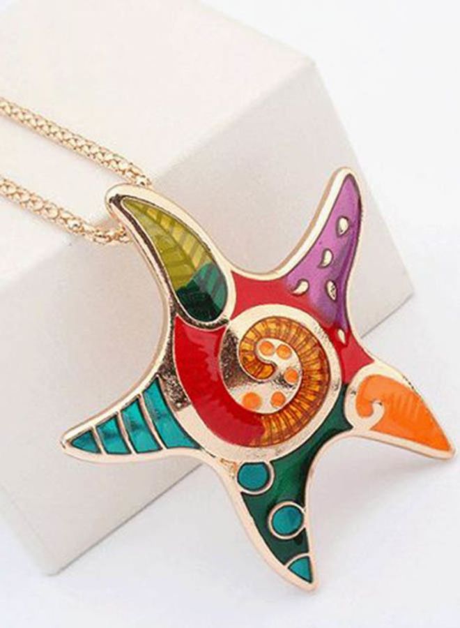 Starfish Oil Drop Jewellery Set