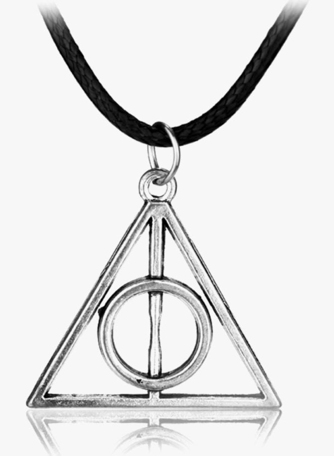 QiaoKai Hollow Silver Tone Necklace Pendant  - Image 2