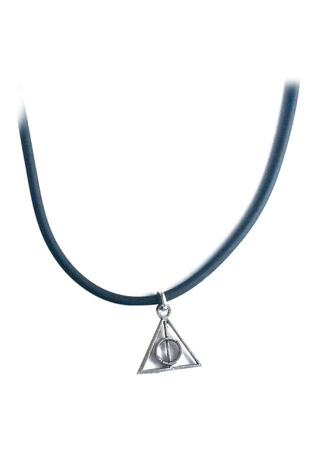 QiaoKai Hollow Silver Tone Necklace Pendant  - Image 1