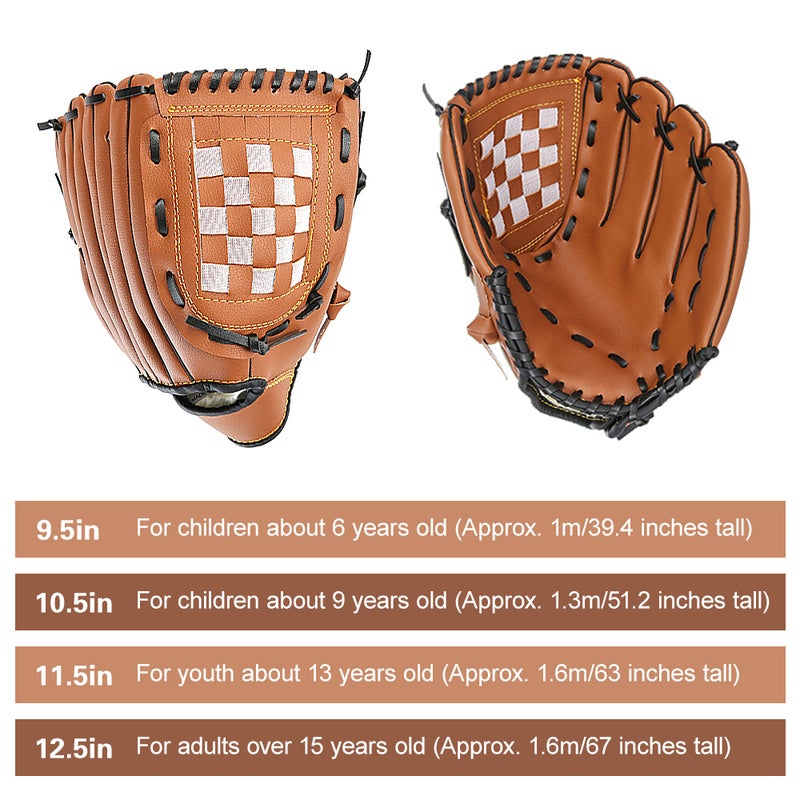 Thicken Infielder Baseball Glove 23.0x13.0x6.0cm - v1599656179/N40356551A_7