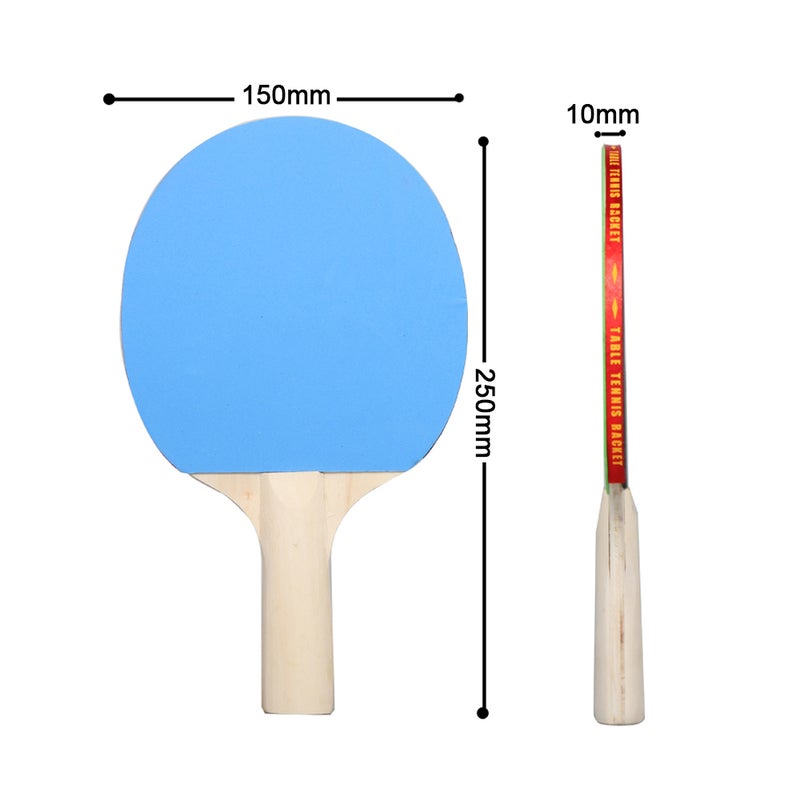 Generic 5-Piece Table Tennis Racket And Balls Set 27.0x17.0x7.0cm  - Image 5