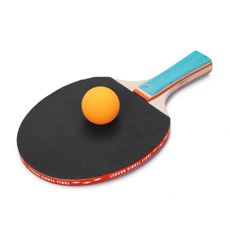 Generic - 4-Piece Table Tennis Racket And Balls Set 25.0x20.0x3.0cm - Image 1