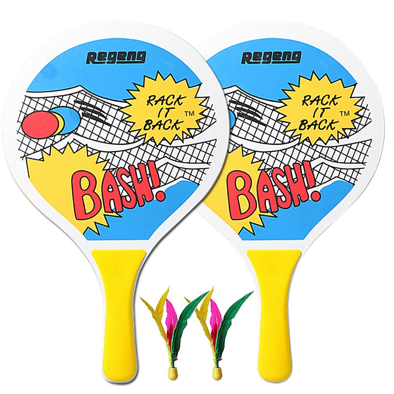 Generic - Pack Of 4 Beach Racket Set 38.5x25.0x1.0cm - Image 1