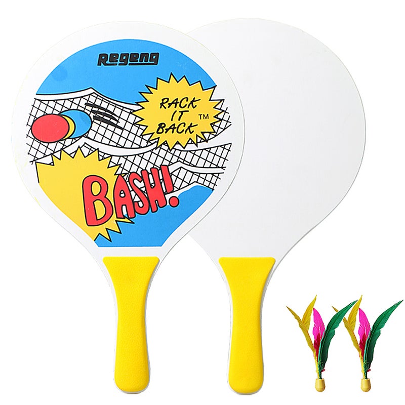 Generic - Pack Of 4 Beach Racket Set 38.5x25.0x1.0cm - Image 1
