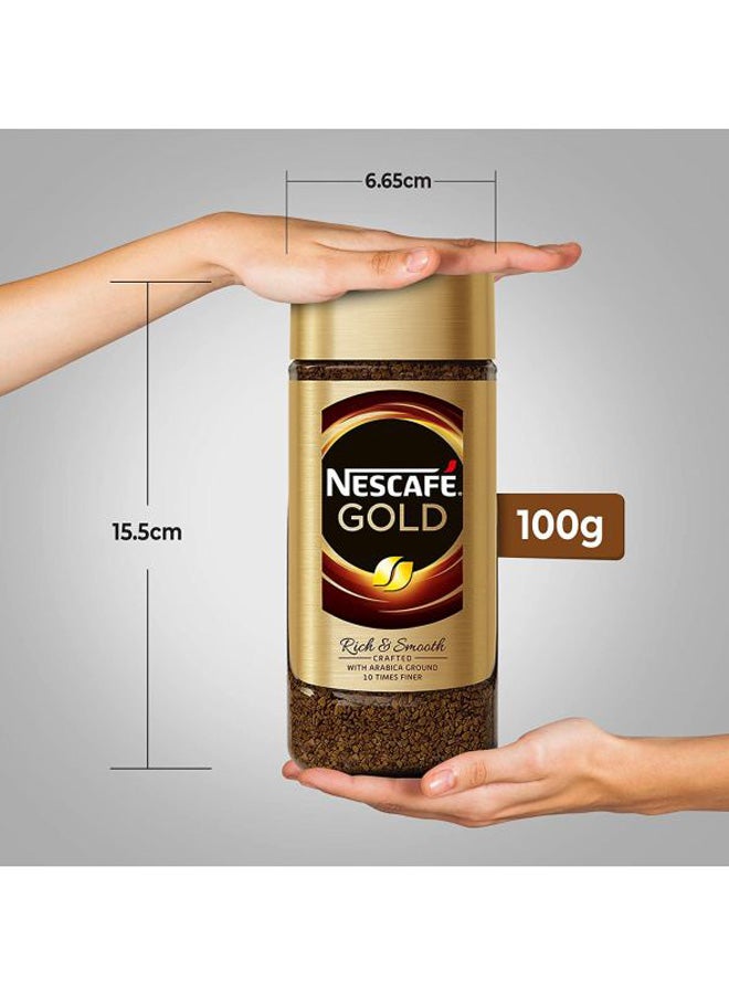 نسكافيه - حبوب قهوة ذهبية محمصة 100جرام عبوة من قطعتين - Image 1