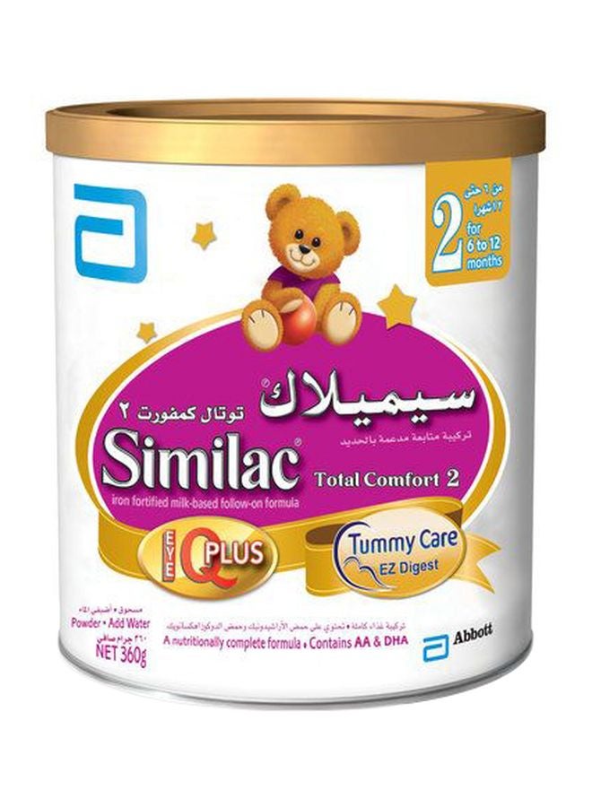 Similac - Total Comfort 2 Tummy Care Follow-On Formula Powder Milk 360grams - Image 1