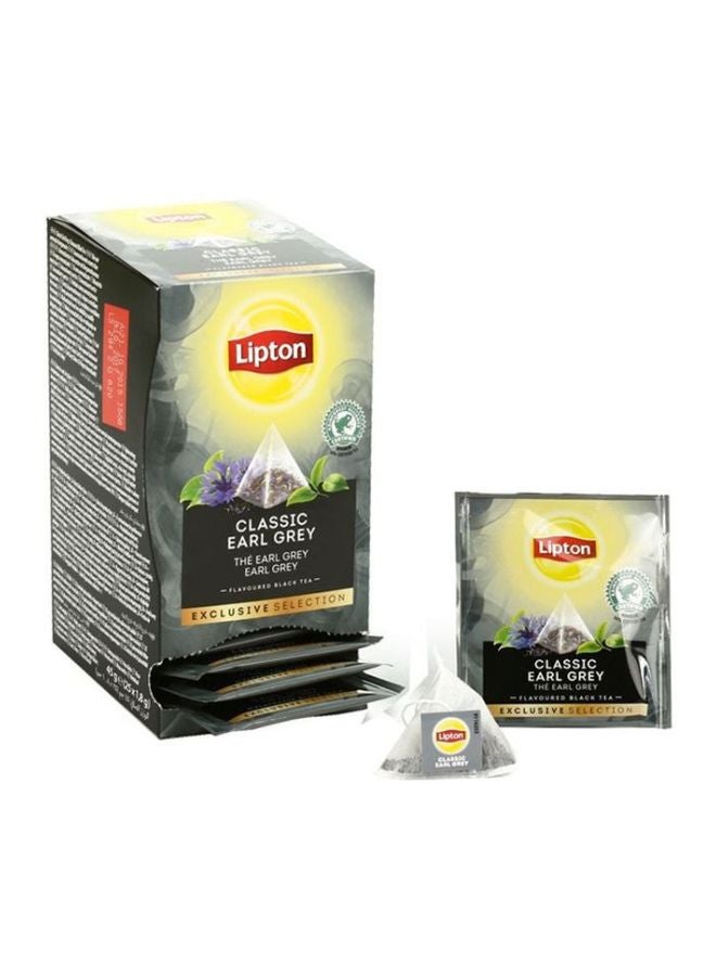Lipton - Classic Earl Grey Tea 25 Teabags Pack of 25 1.8grams Pack of 25 - Image 1