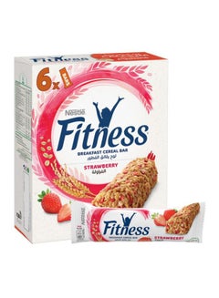 Fitness Cereal Bar Strawberry 23.5grams Pack of 6