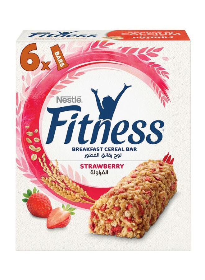Nestle - Fitness Cereal Bar Strawberry 23.5grams Pack of 6 - Image 1