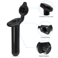 4-Piece Kayak Fishing Rod Holder With Cap 24.0x20.0x10.0cm - v1599660839/N40356790A_4