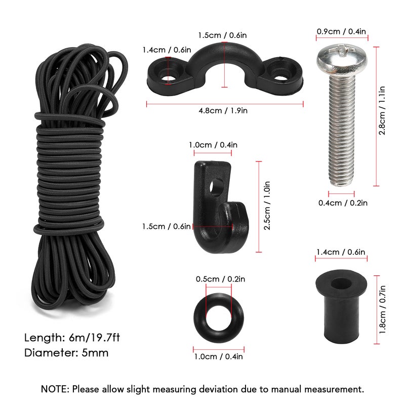 Generic - 115-Piece Deck Rigging Kit 20.0x20.0x5.0cm - Image 1
