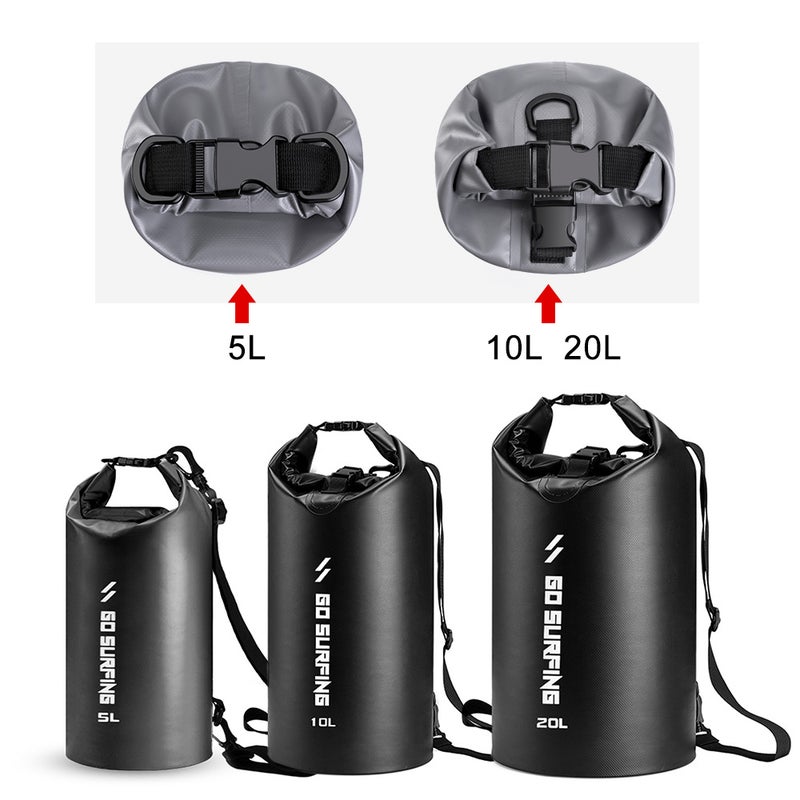 Generic PVC Waterproof Roll Top Dry Bag 10Liters - Image 5