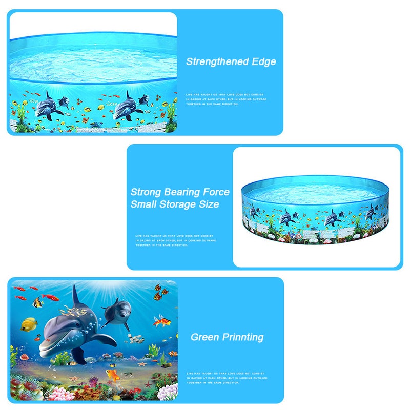Portable Plastic Swimming Pool 30.5x12.0x12.0cm 30.5x12.0x12.0cm - Image 5