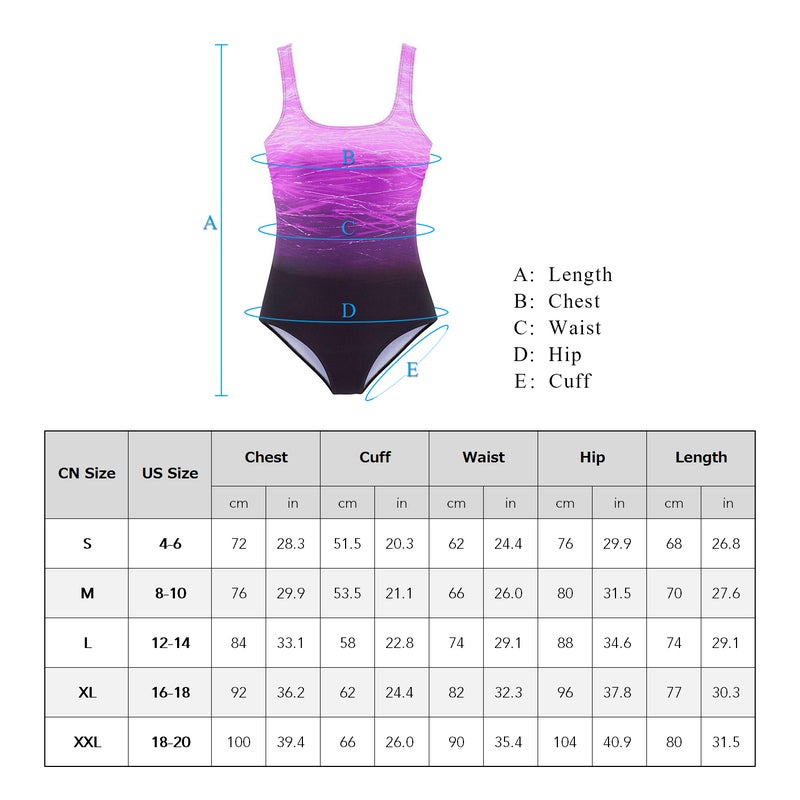 Generic - Women One Piece Swimsuit with Detachable Padded Cups X Back Swimming Suit 25.0x20.0x4.0cm - Image 1